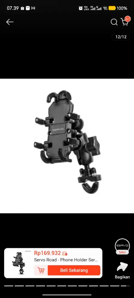 HOLDER HP MOTOR SERVO