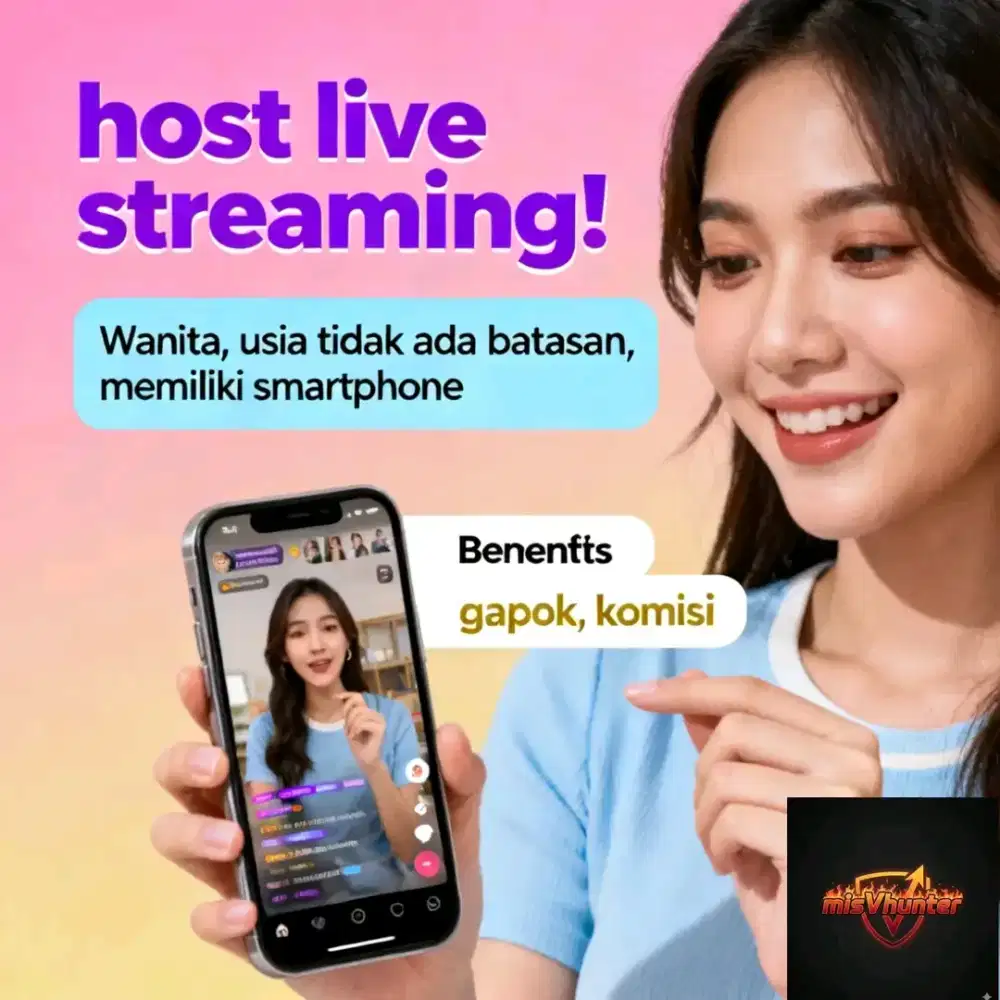 LIVE STREAMING BUKAN JUALAN PRODUK