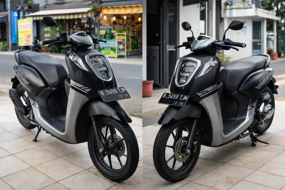 Motor body mulus mesin halus pajak dan plat panjang