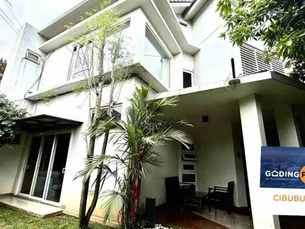 JUAL RUMAH SHM CIBUBUR JAKARTA TIMUR MEWAH RAPI SIAP HUNI POSISI HOEK KULDESAK