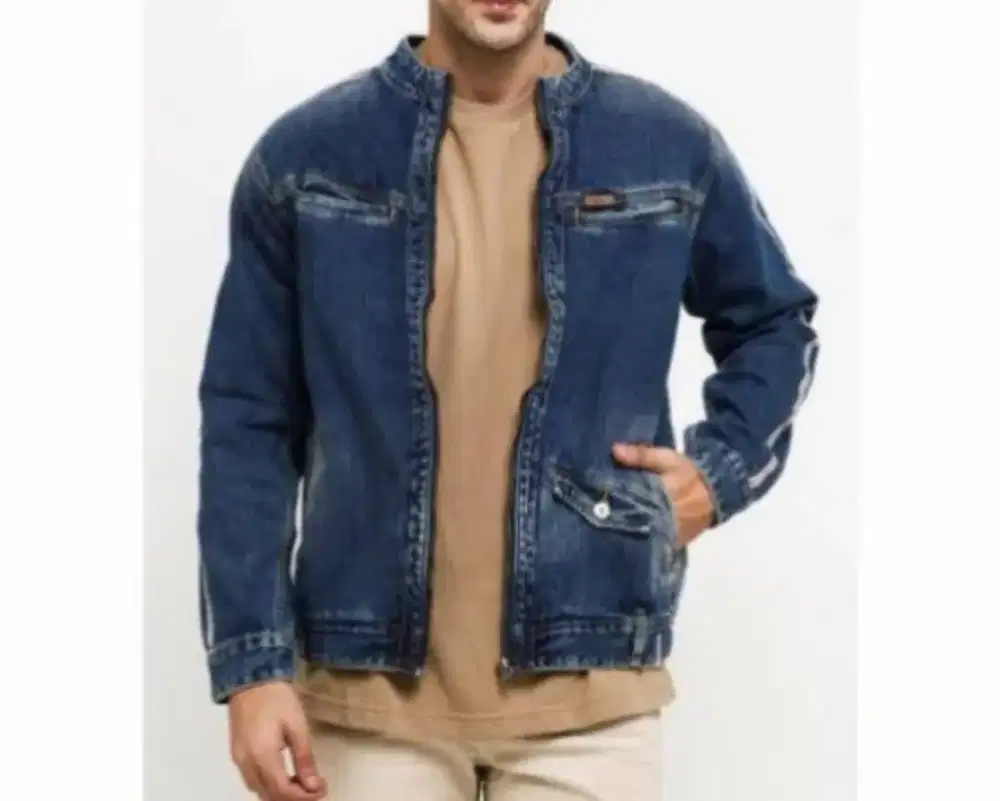 Jual jaket jeans denim Lois MJF147C size XL SECOND