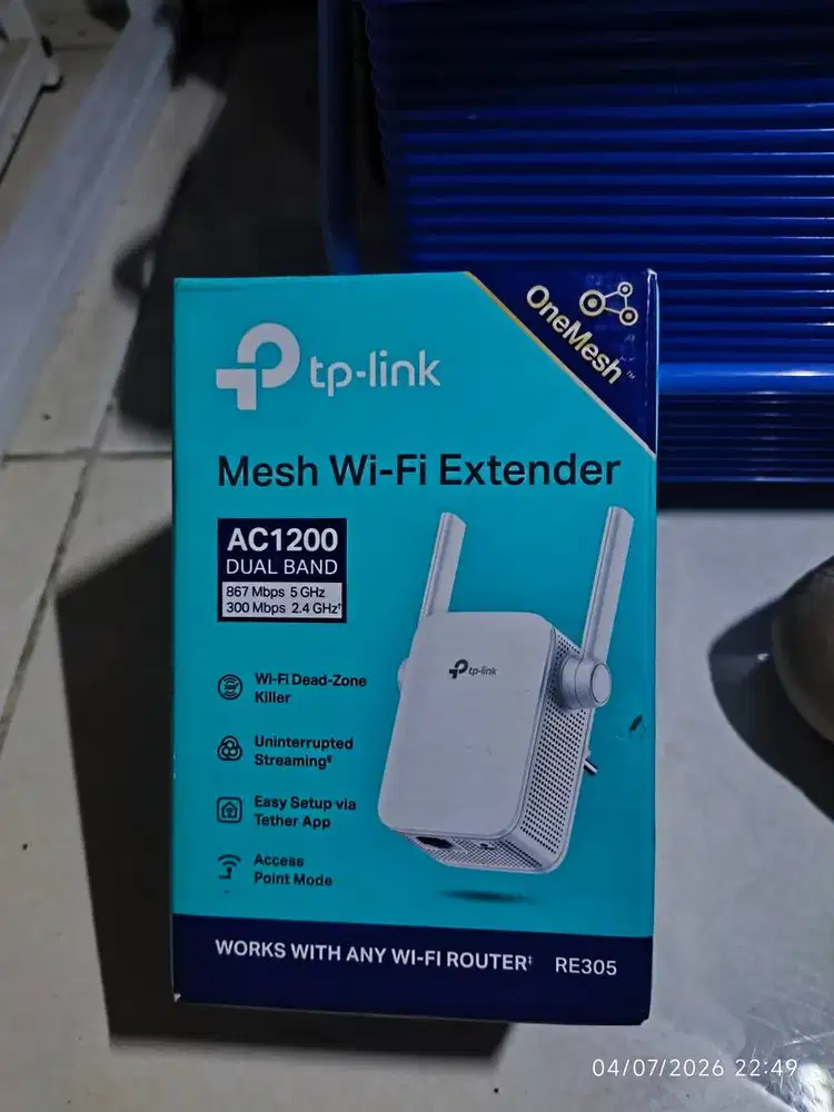 TP-Link RE305 | AC1200 WiFi 5 Extender | Penguat Sinyal | Repeater | D