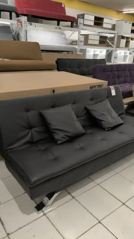 SOFABED BAHAN KULIT