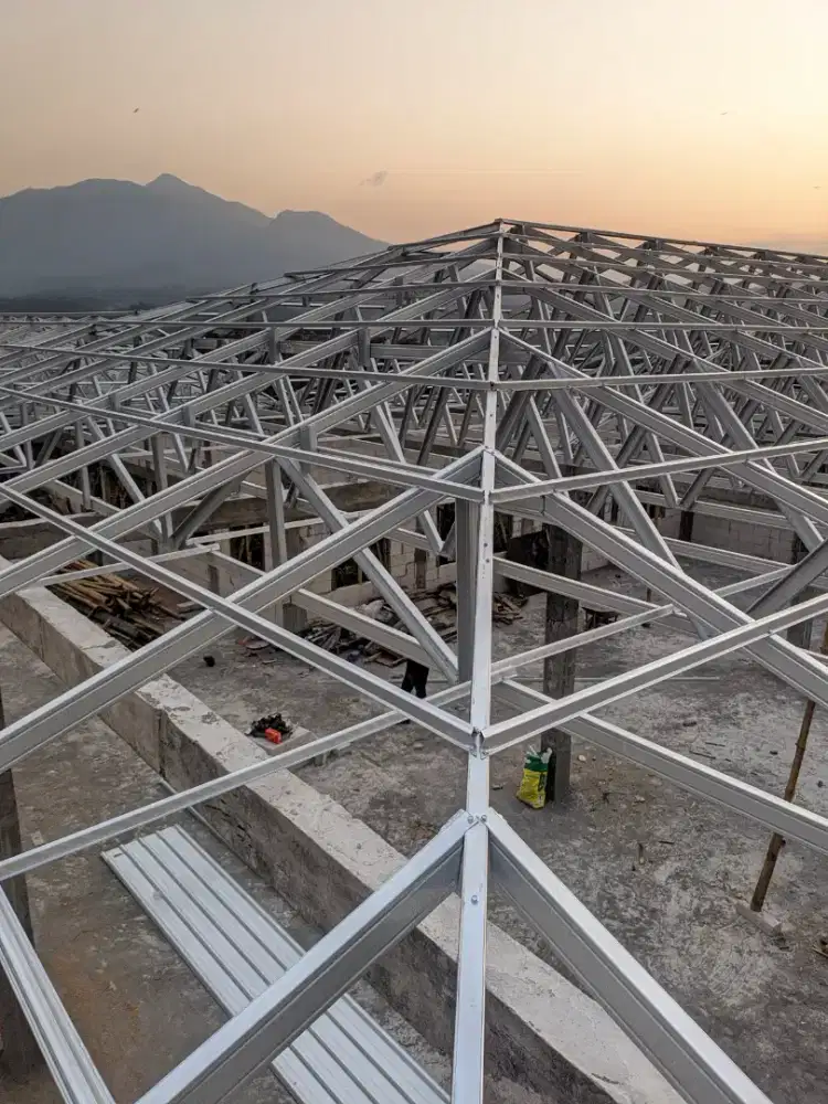 KONTRUKSI atap bajaringan