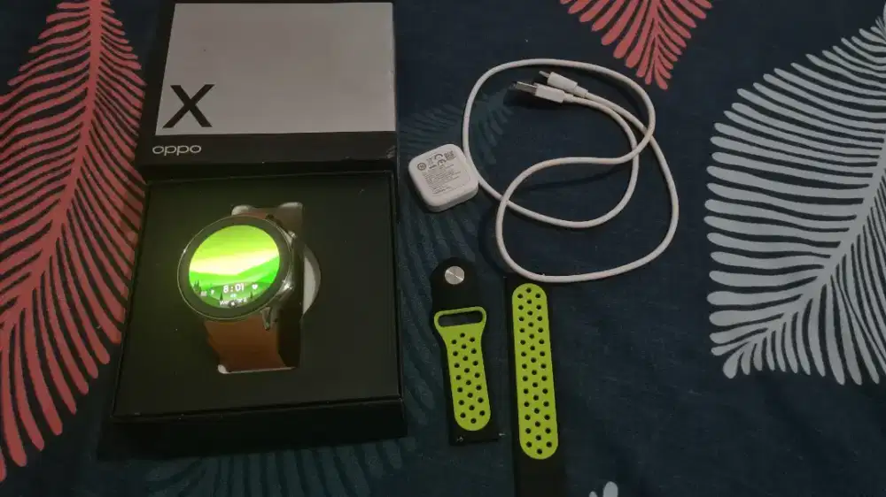 DIJUAL JAM OPPO WATCH X FLAGHSIP 99% LIKE NEW BACA DESKRIPSI