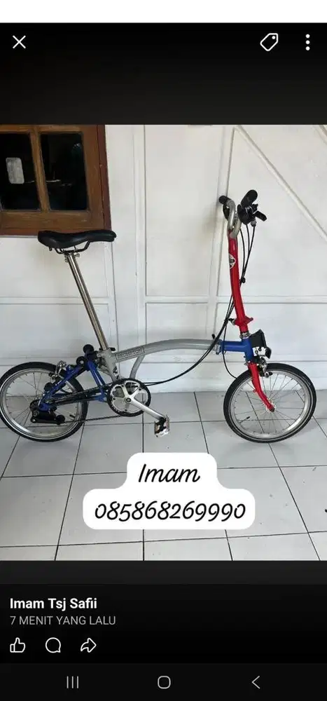 BROMPTON H6E 2016 AKHIR