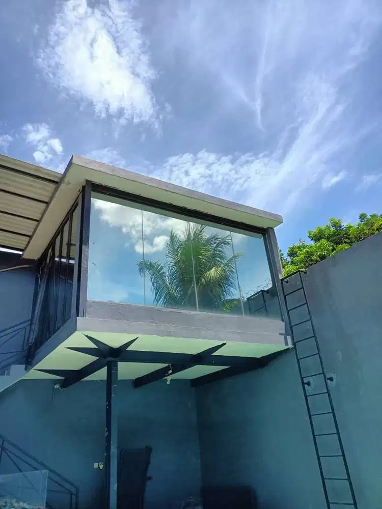 Kaca film rumah. Kacafilm gedung. Kacafilm jendela Pabrik Kantor Cafe