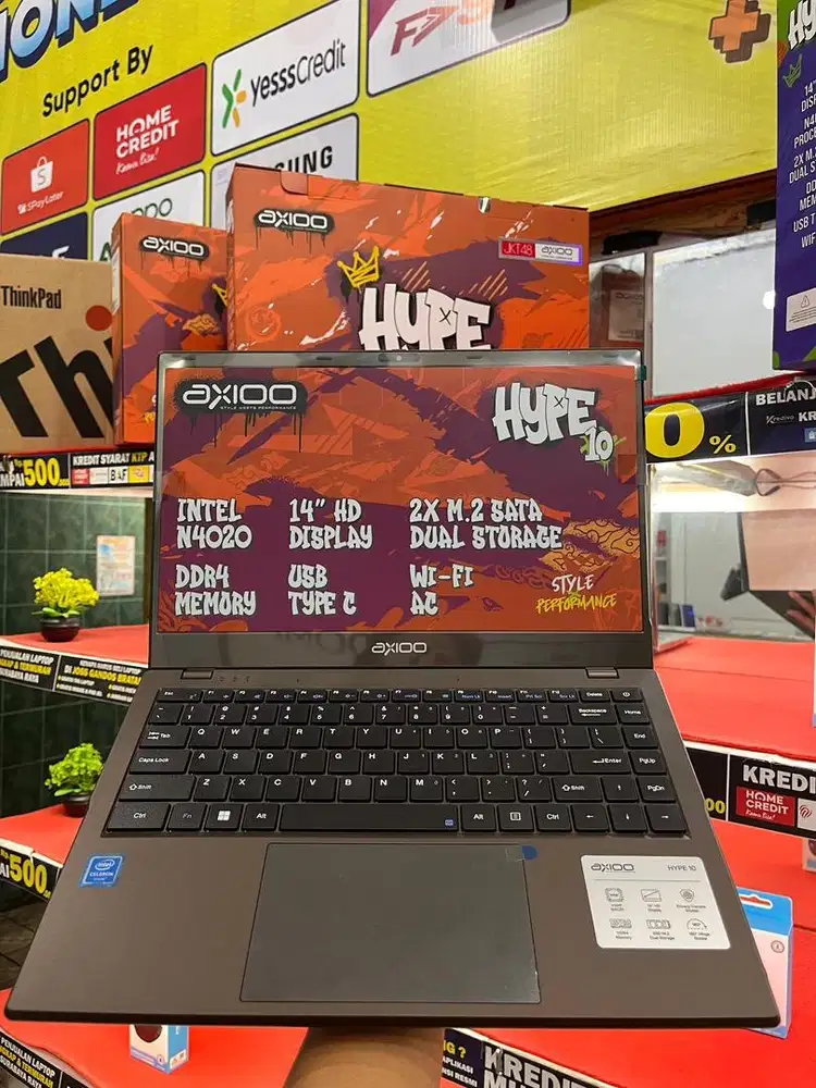 LAPTOP BARU DANA PELAJAR | AXIOO HYPE 10 BISA KREDIT 0 DP