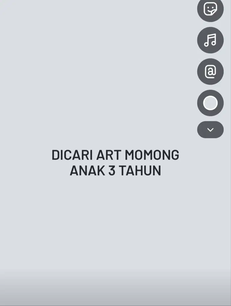 Dicari ART Momong Jakarta Selatan