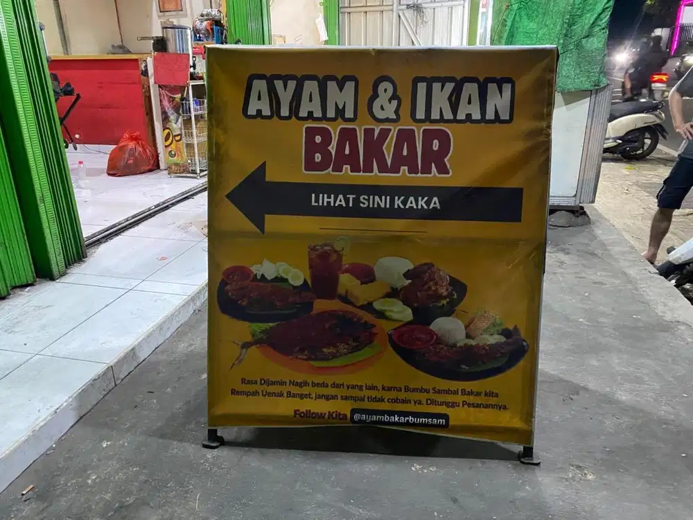 Jual Standing Banner Besar