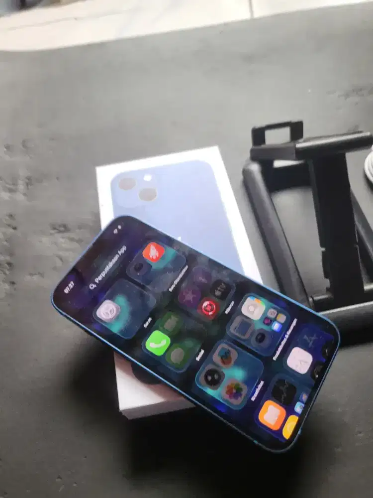 Iphone 13 128gb blue inter fullset mulus all operator no minus