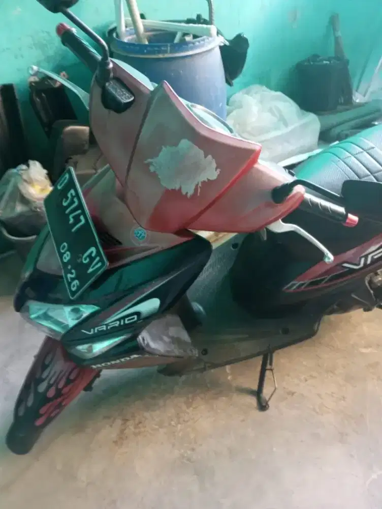 Vario 110 Merah No Ngebul Lengkap