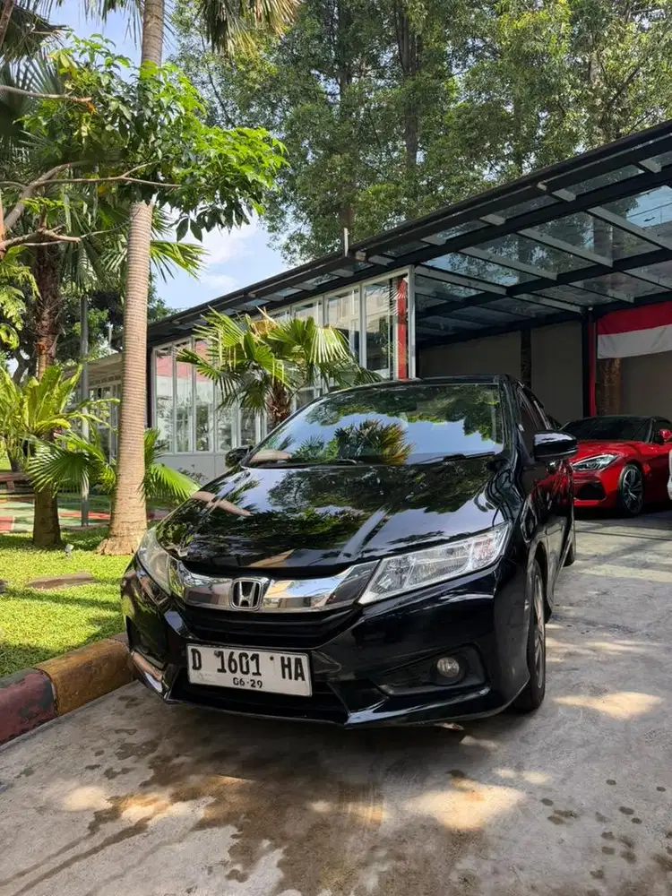 Honda city e at 2014 hitam
