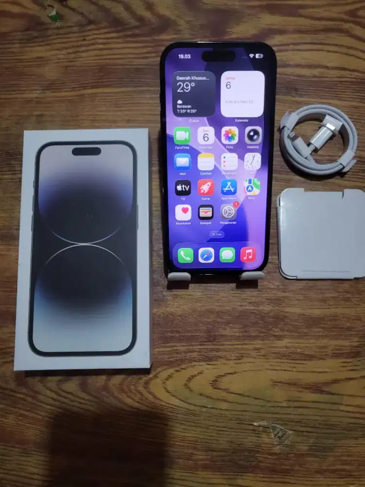 Iphone 14 pro 256gb black inter all operator mulus normal no minus