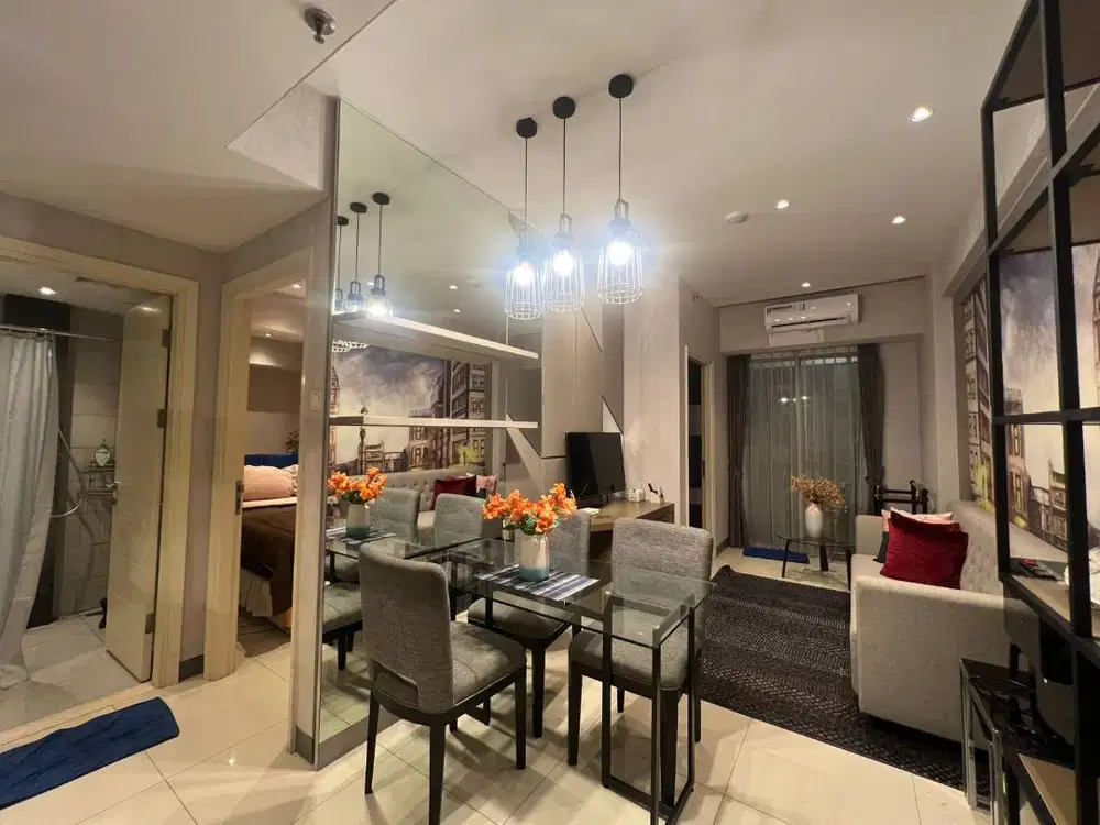 DISEWAKAN APARTEMEN ANDERSON TOWER 2BR LOW FLOOR FULL INTERIOR LENGKAP