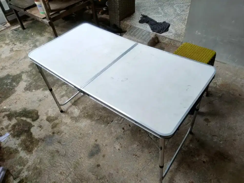 Meja Lipat - Meja Koper Alumunium 60x120cm Murah