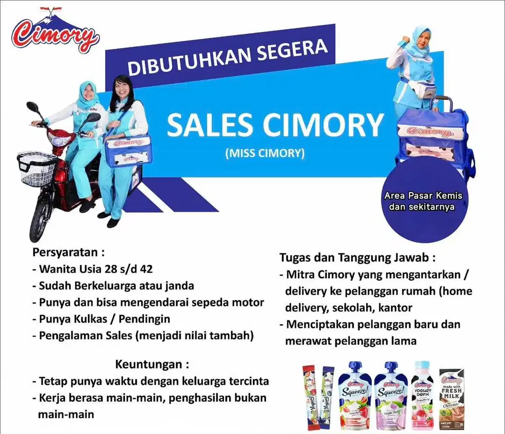 Lowongan Kerja Miss Cimory