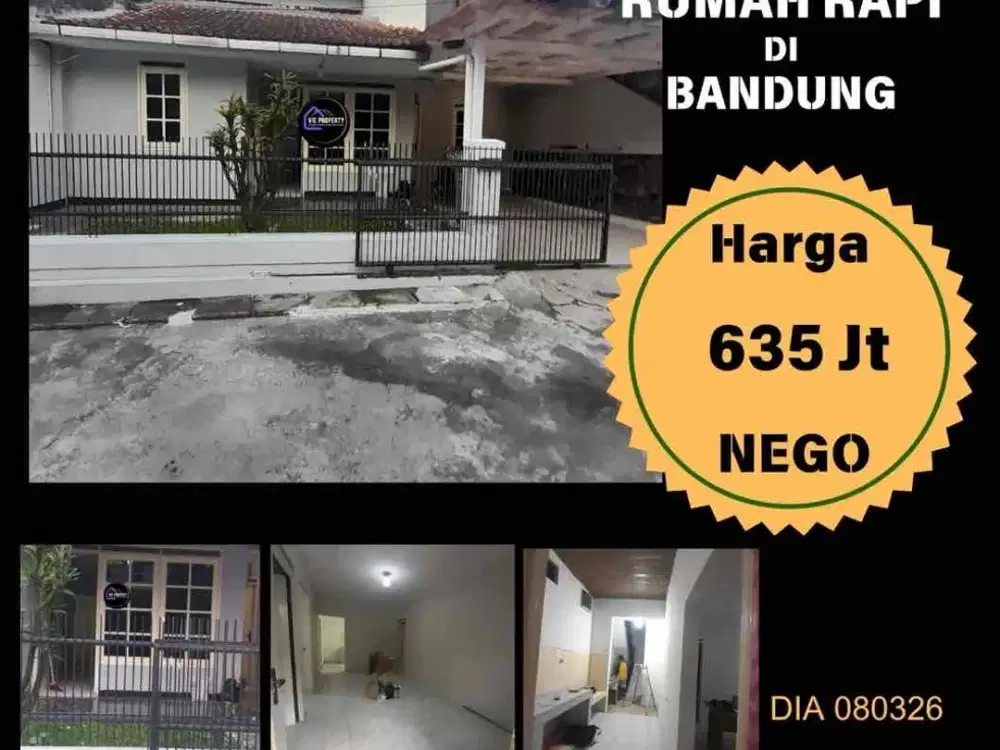 Rumah Rapi di Bandung