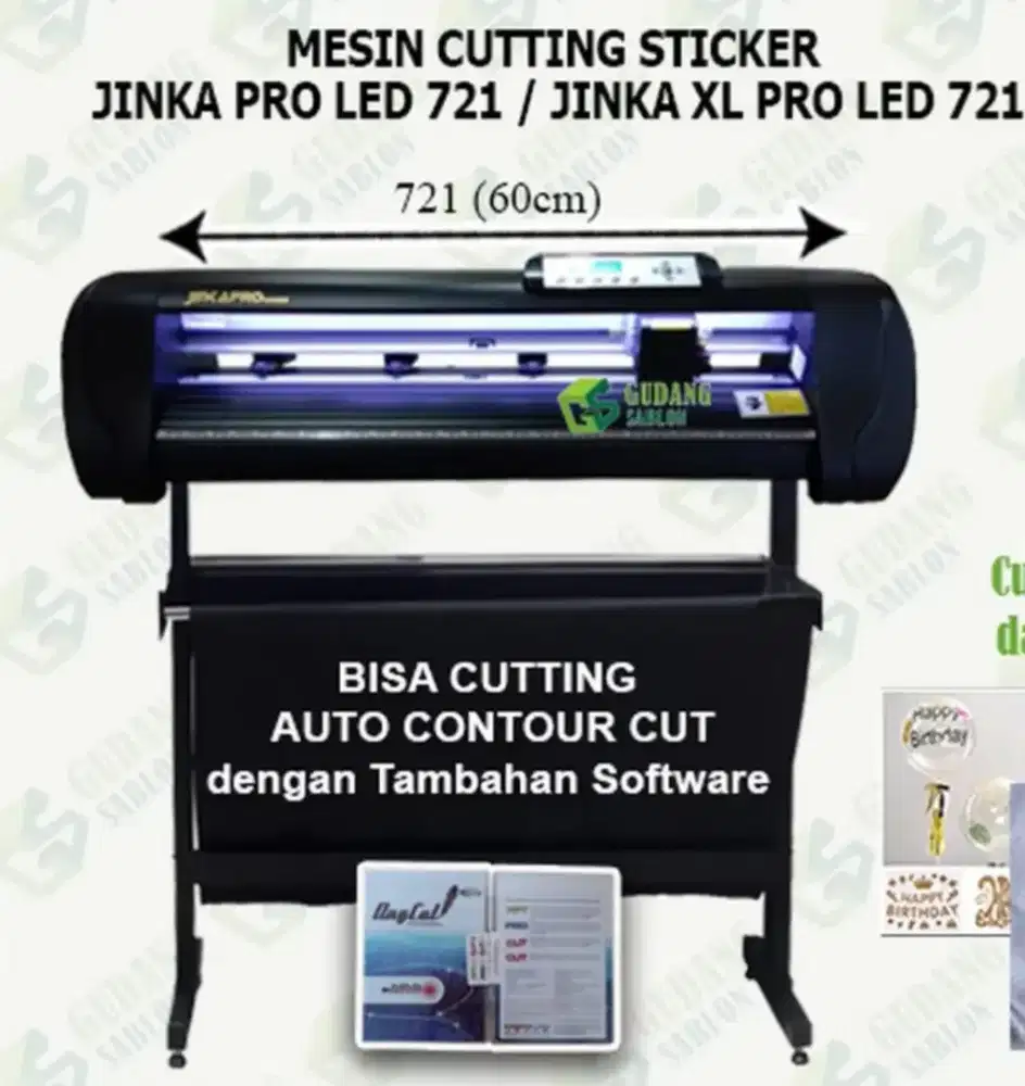 Dijual murah & cpt, mesin cutting jinka 721