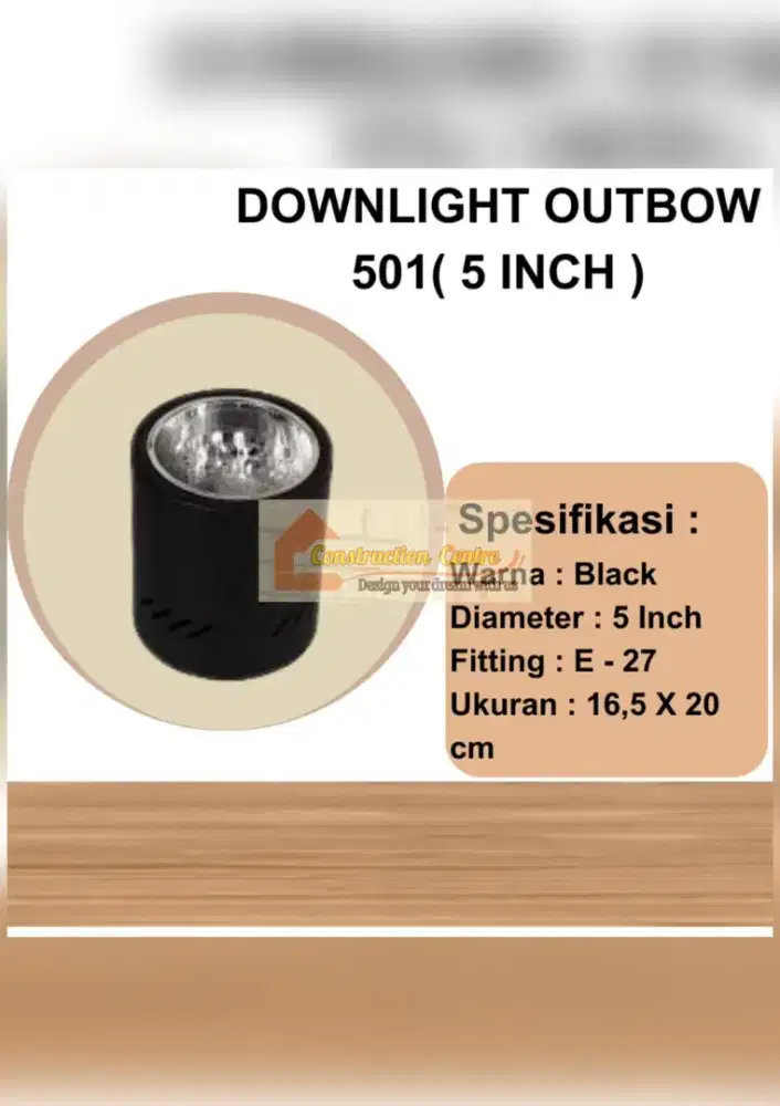 down light lampu
