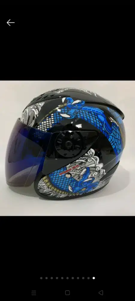 Helm motif naga BXP