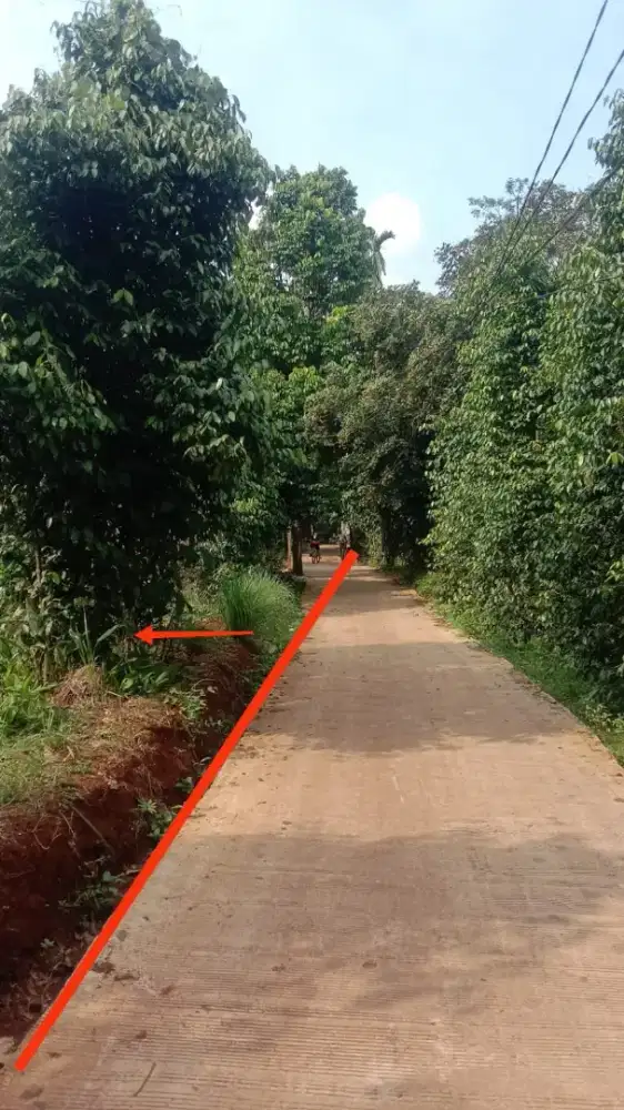 Tanah di jual ragemanunggal