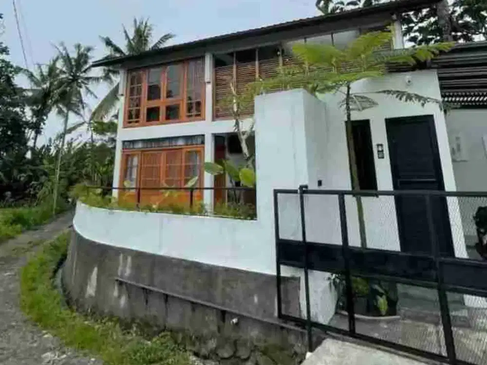 villa cantik dan estetik di jl palagan km 13 utara RS PURI ASIH,view sawah, dkt UGM, JCM MALL, TUGU JOGJA, MALIOBORO