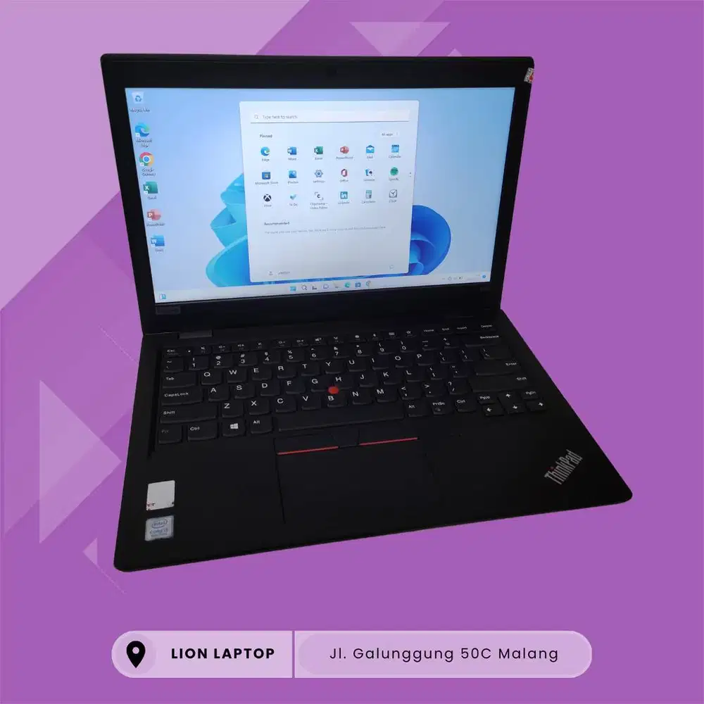 Core i5 Gen 8 RAM 8GB SSD 256GB Lenovo Thinkpad L390 [08|04]