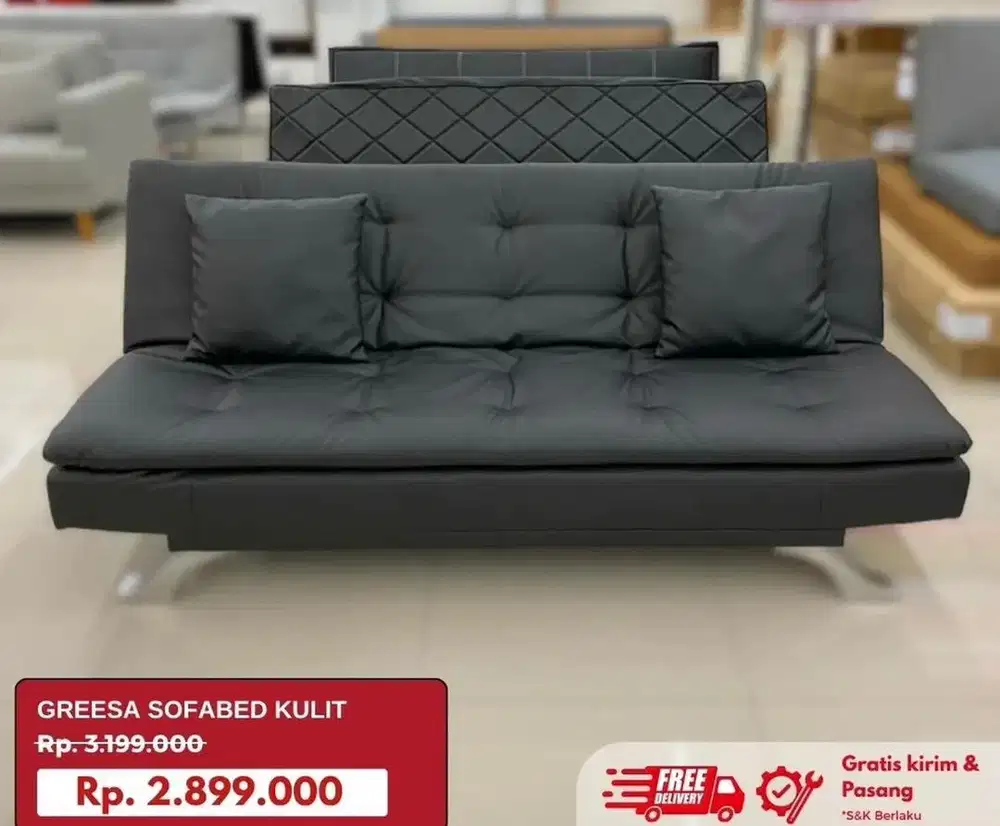 Sofabed greesa kulit