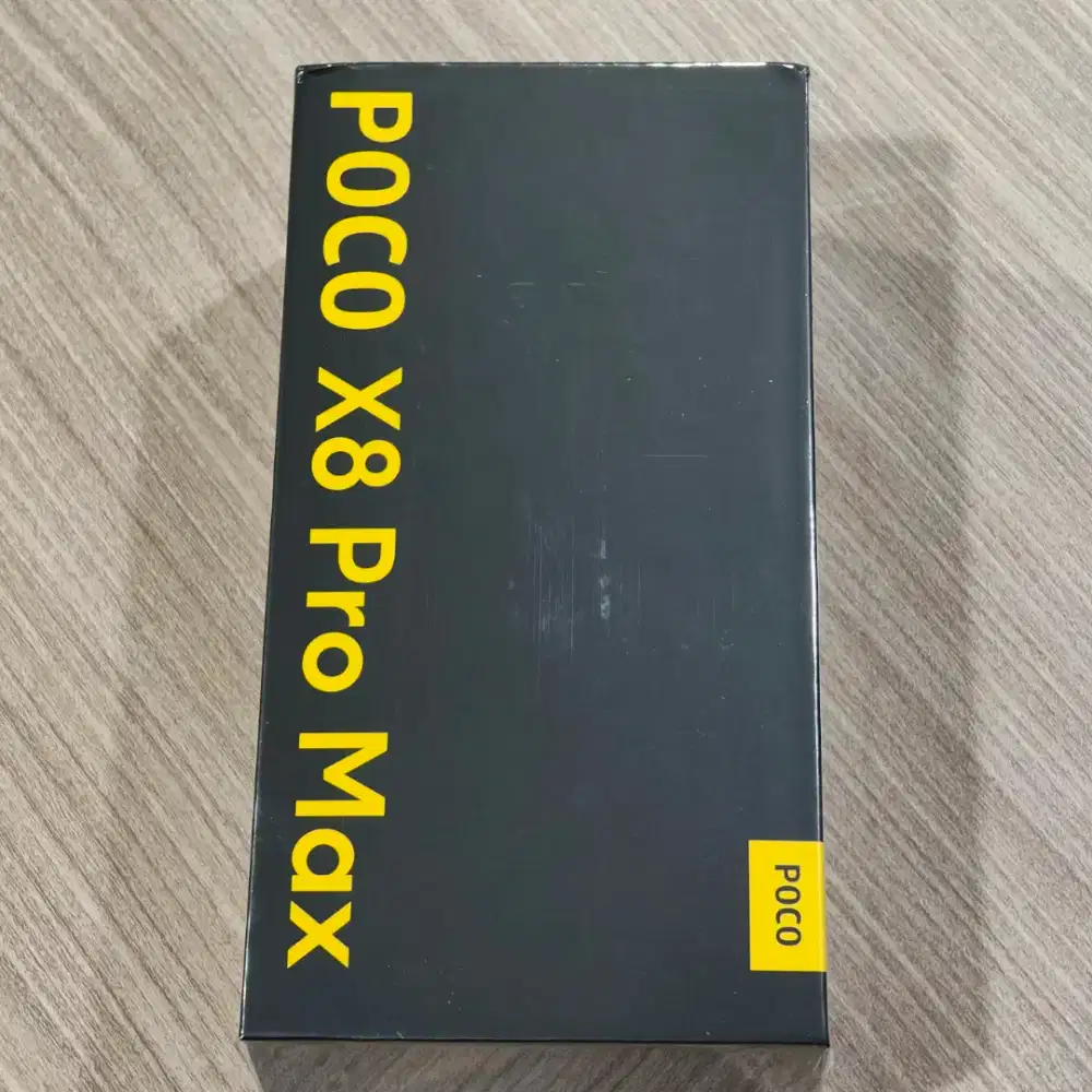 Poco X8 Pro Max - Black - 512gb - 12gb - BNIB
