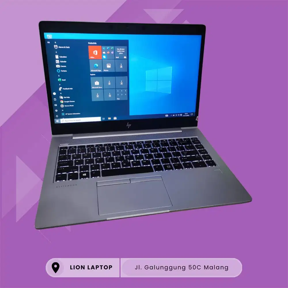 FUll Aluminium Body Core i7 gen 8 8/256 HP Elitebook 840 G6 [08|04]