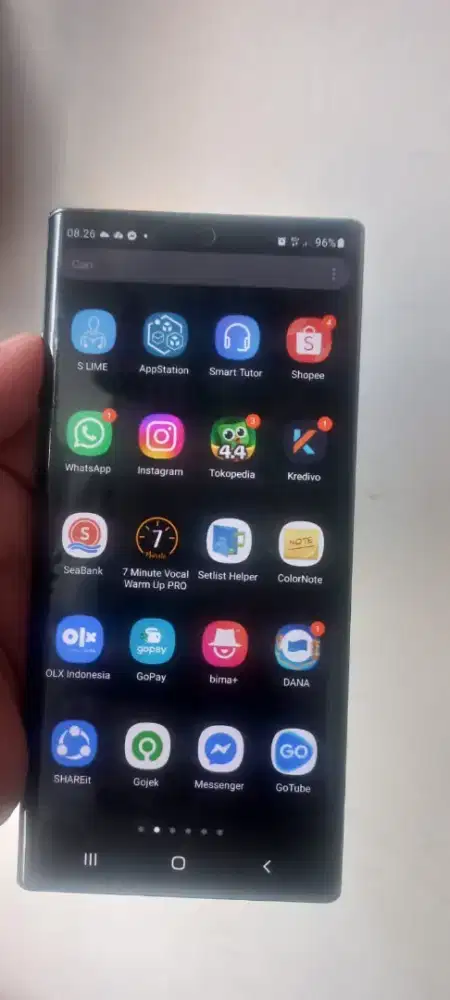 samsung note 10 + 12/512 super normal asli sein