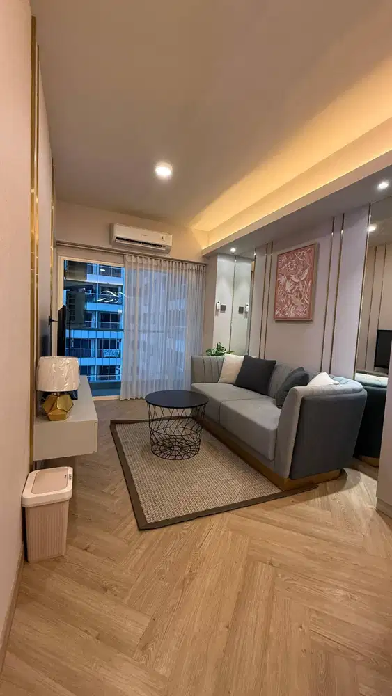 DIJUAL APARTEMEN PUNCAK BUKIT GOLF TIPE 1BR 57m2 FULL INTERIOR MODERN