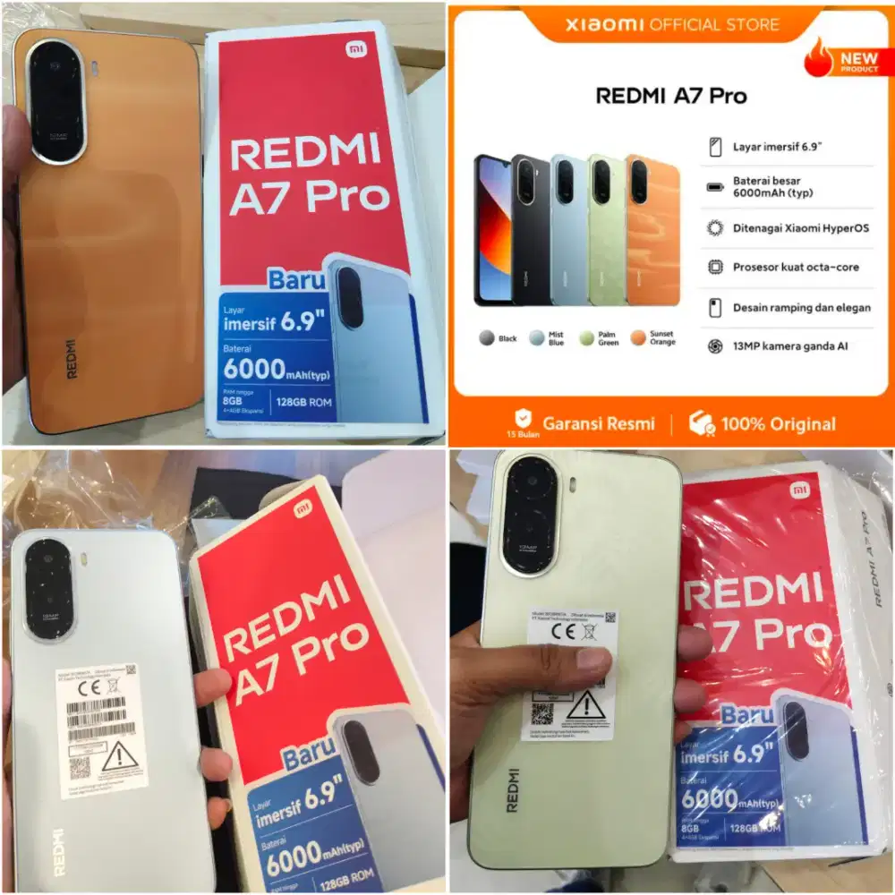 XIAOMI REDMI A7PRO BATERAI BESAR 6000mAh