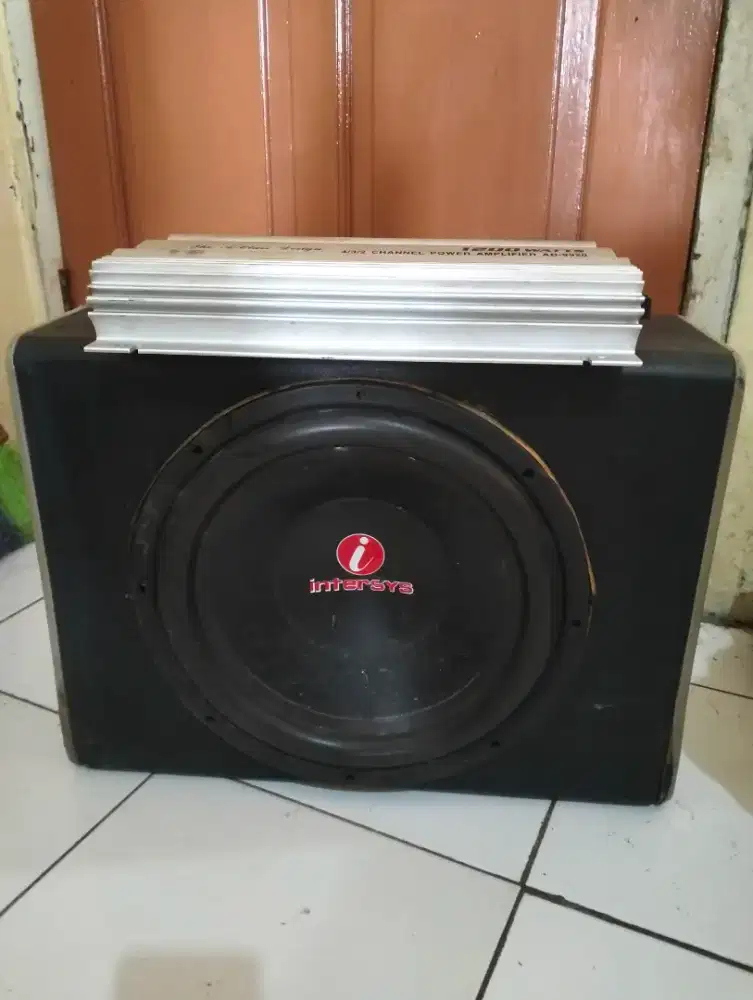 Power mobil n subwoofer 12inch cabutan