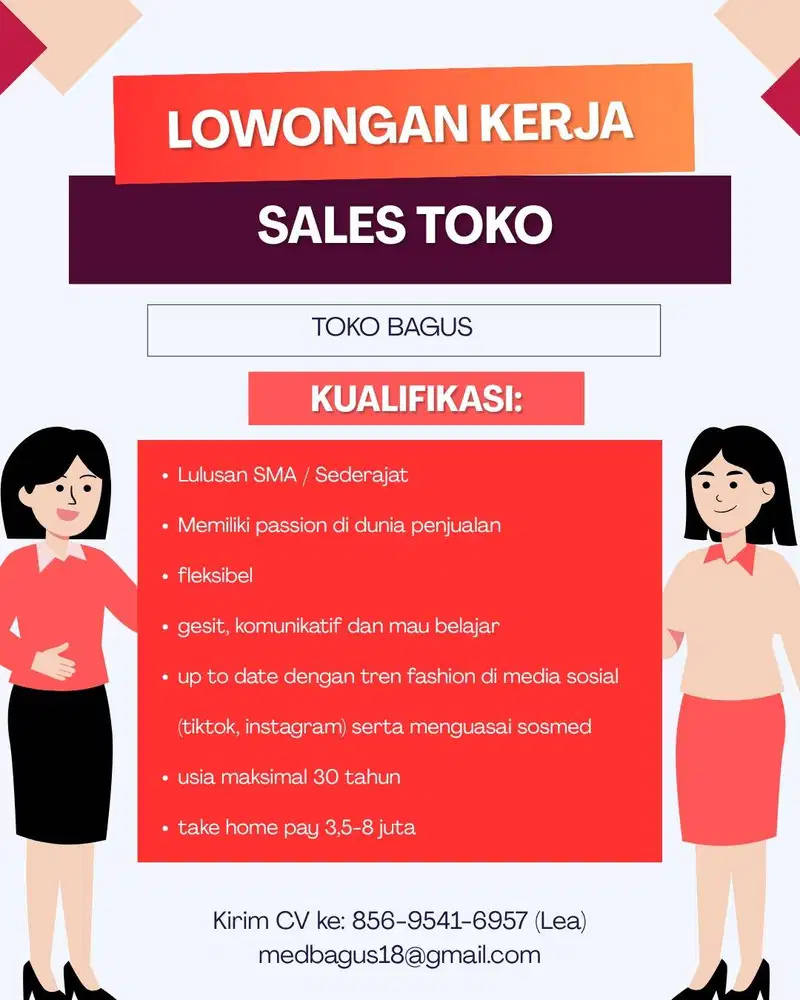 sales toko tanah abang