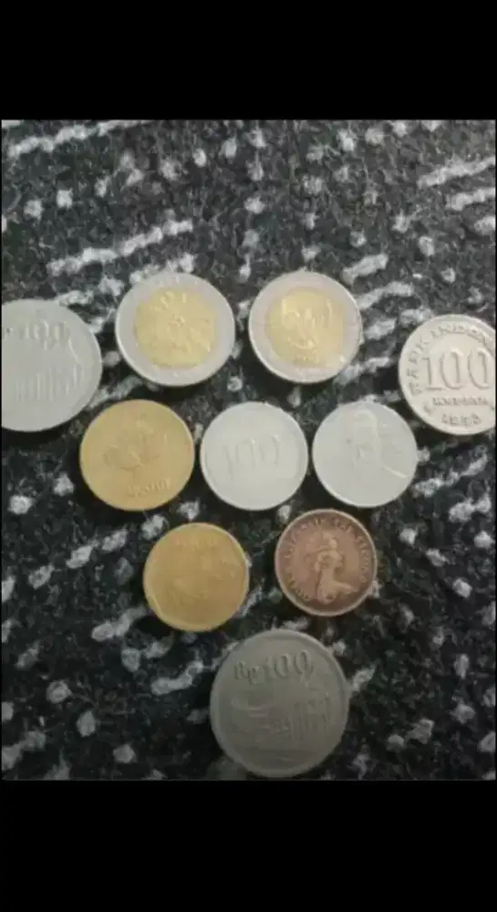Dijual berbagai Koin Kuno, 1000, 500, 100 Kelapa Sawit, Melati, Sapi,