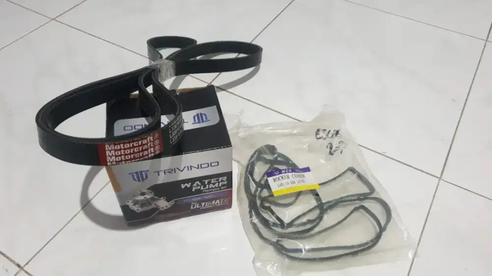 Water pum .tali kipas .sil monifold mobil Ford escape 2300