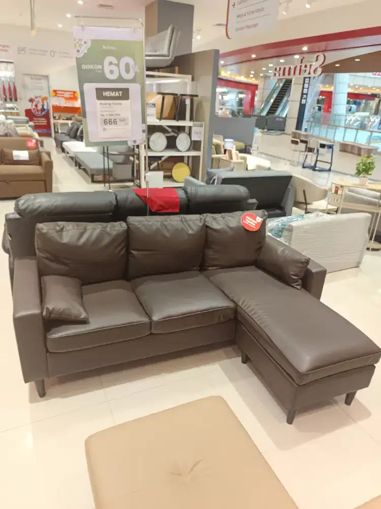 Sofa L Artificial Leather