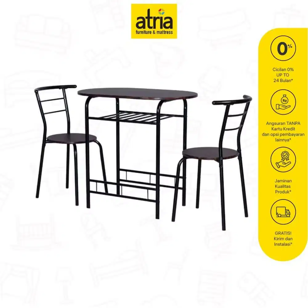 MEJA MAKAN MINIMALIS // OCTAN DINING SET