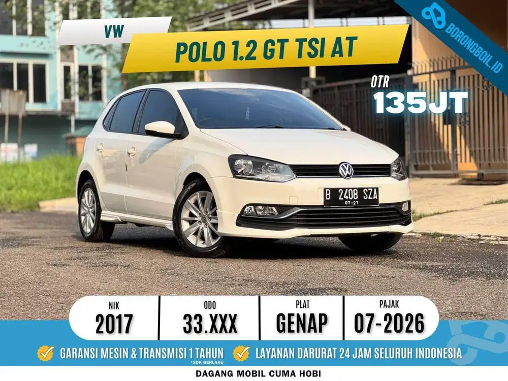 Vw polo 1.2 GT Tsi AT 2017 Putih