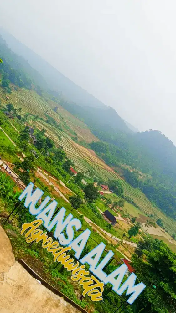 Tanah Strategis view Pegunungan, lengkap lokasi wisata Jonggol