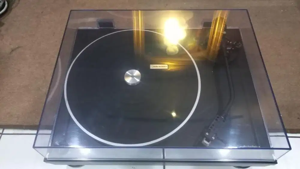 Audio Technica Turntable + DJ Mixer