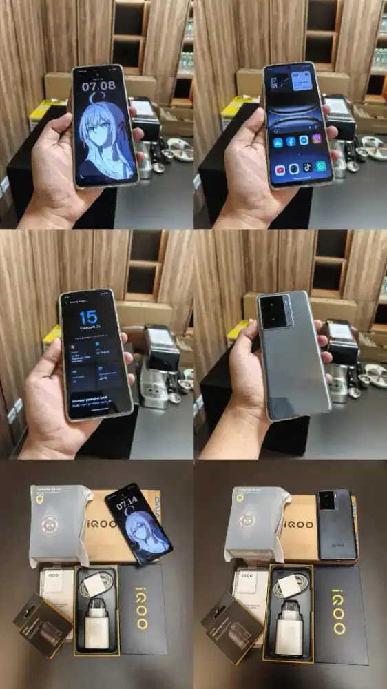 IQOO Z7 12/256GB FULLSET + GAMING KIT