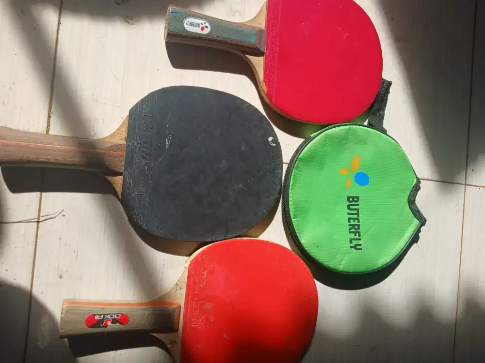 Jual raket pingpong 3 unit murah