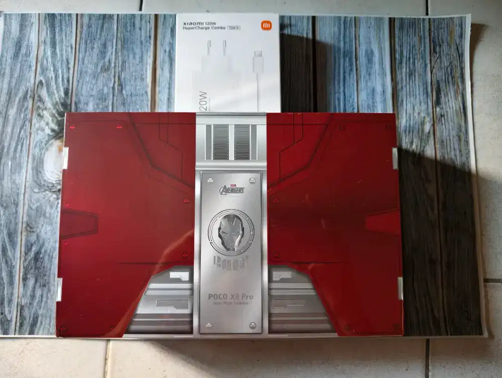 Poco x8 pro 12/512 iron Man limited edition BARU SEGEL