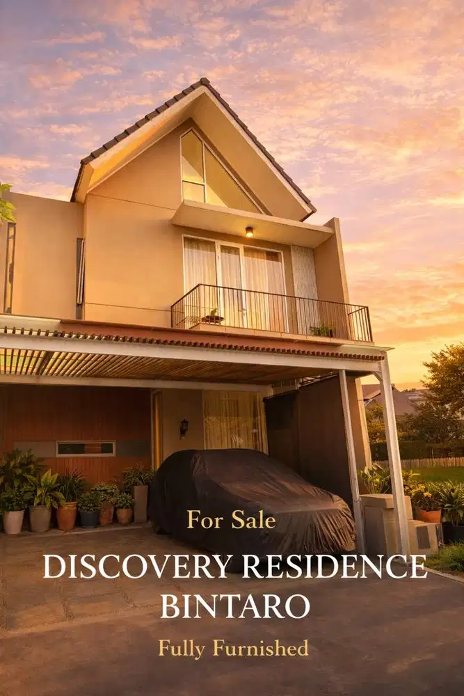 For Sale Rumah Premium Discovery Bintaro Full Furnished