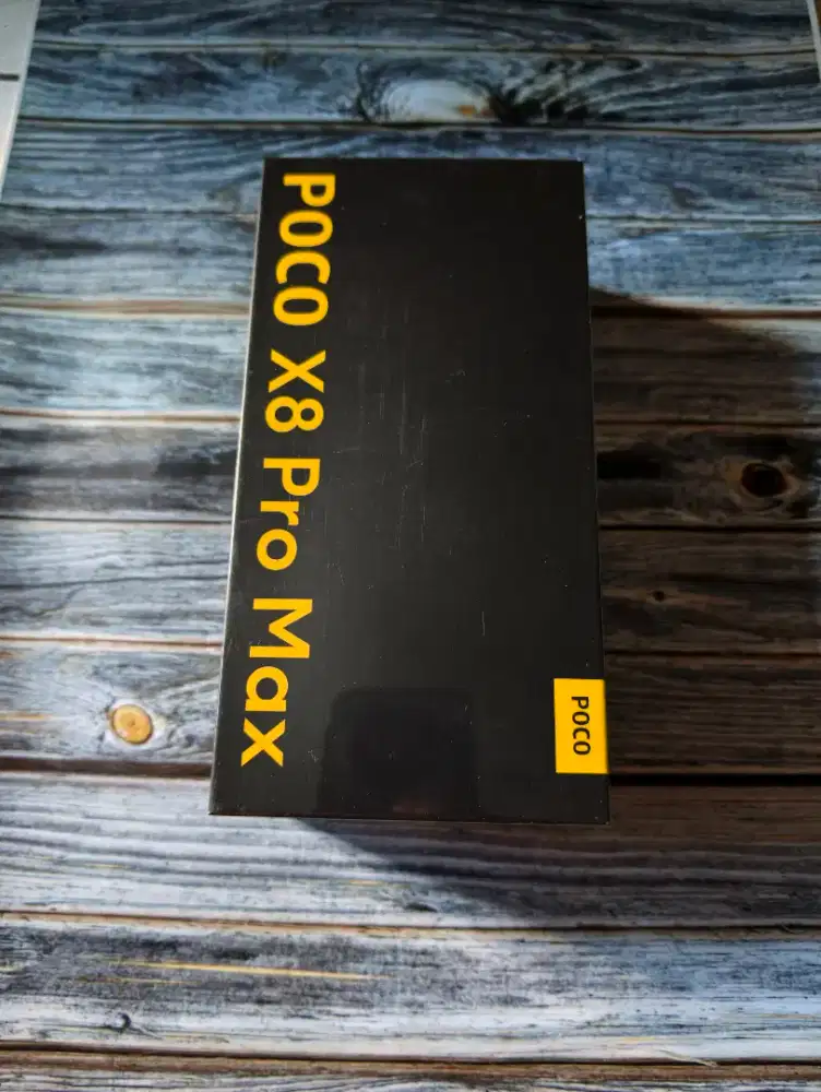 Poco x8 pro max 12/512 baru segel garansi resmi