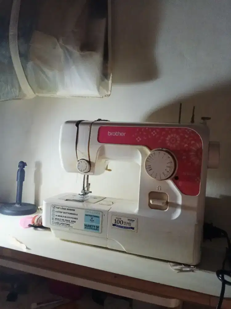 Mesin jahit portable brother siap pake