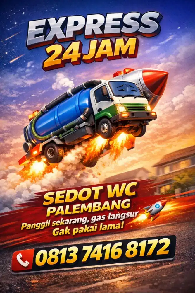 Jasa sedot wc palembang